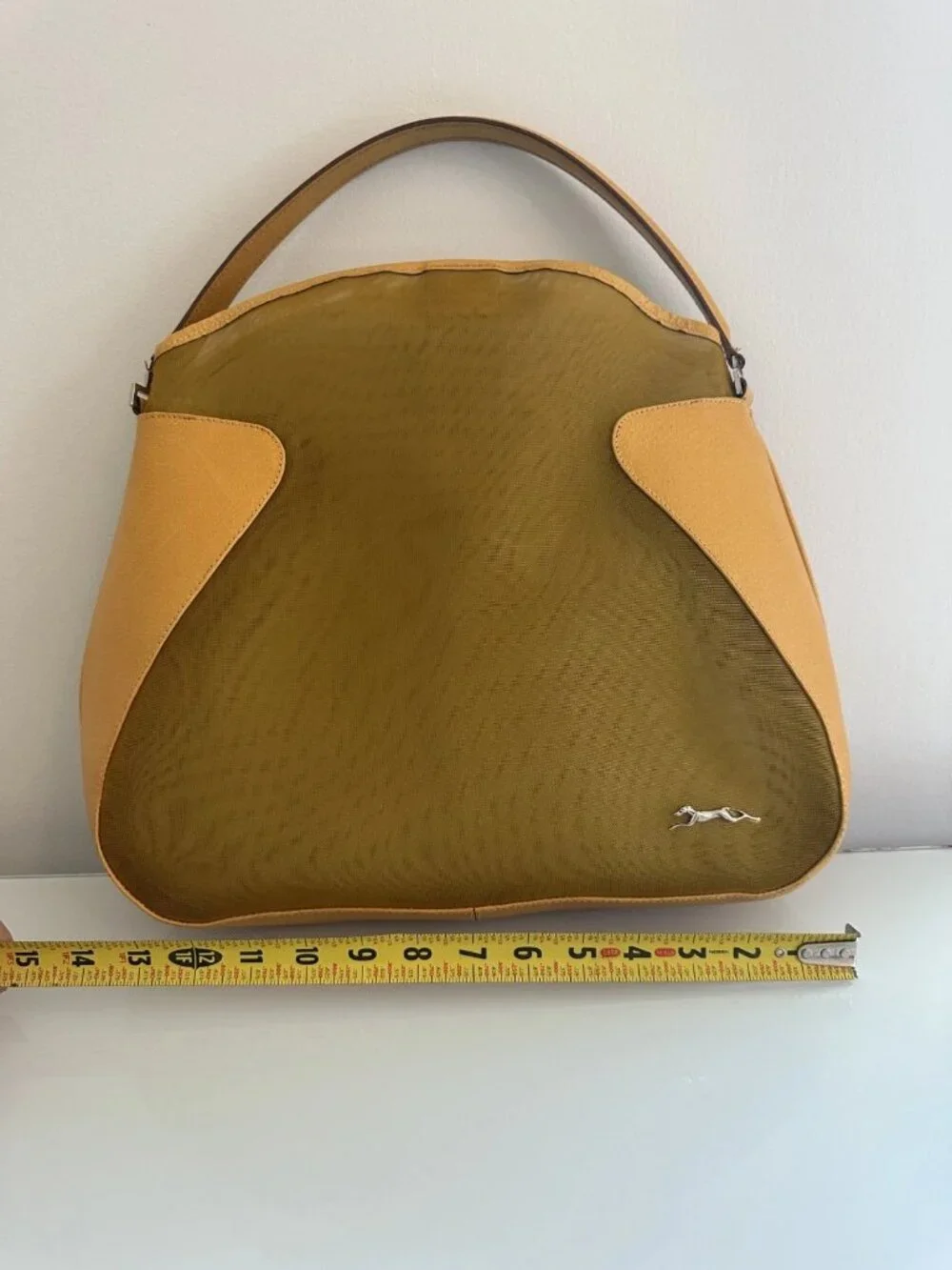 Trussardi vintage mustard